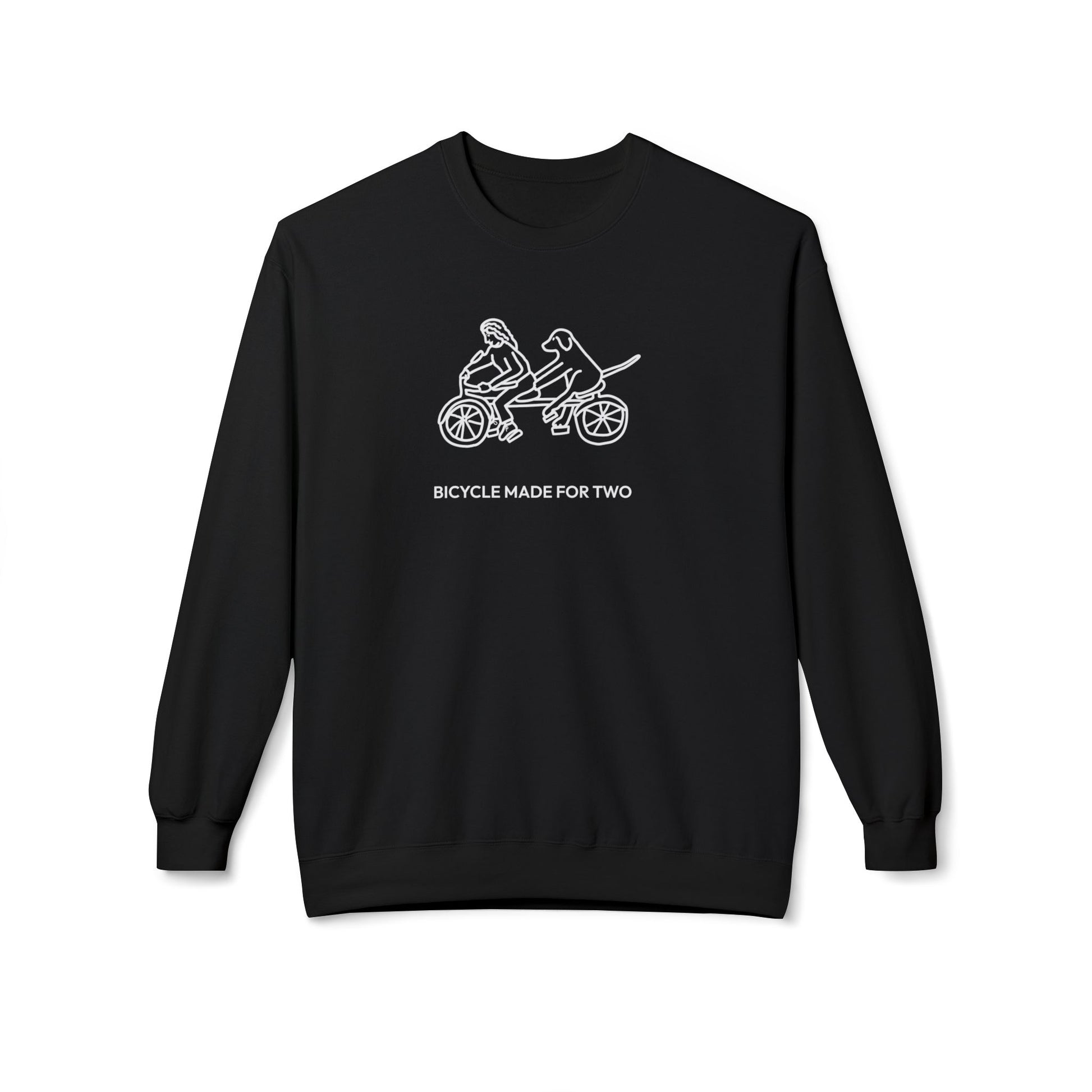 Bicycle Made For Two | Softstyle Fleece Sweatshirt | Spring Collection