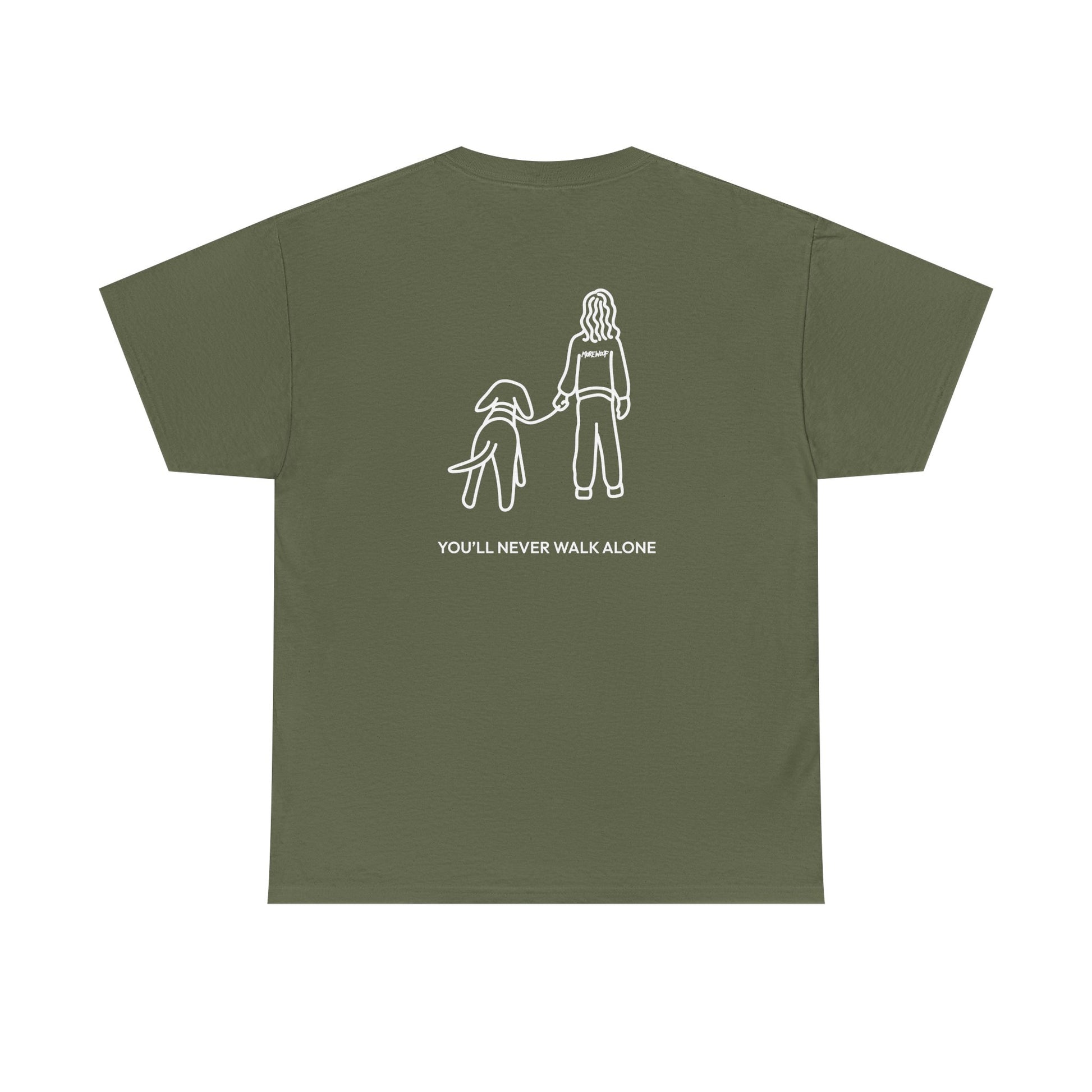 You'll Never Walk Alone (Back Print) | Soft Cotton Tee