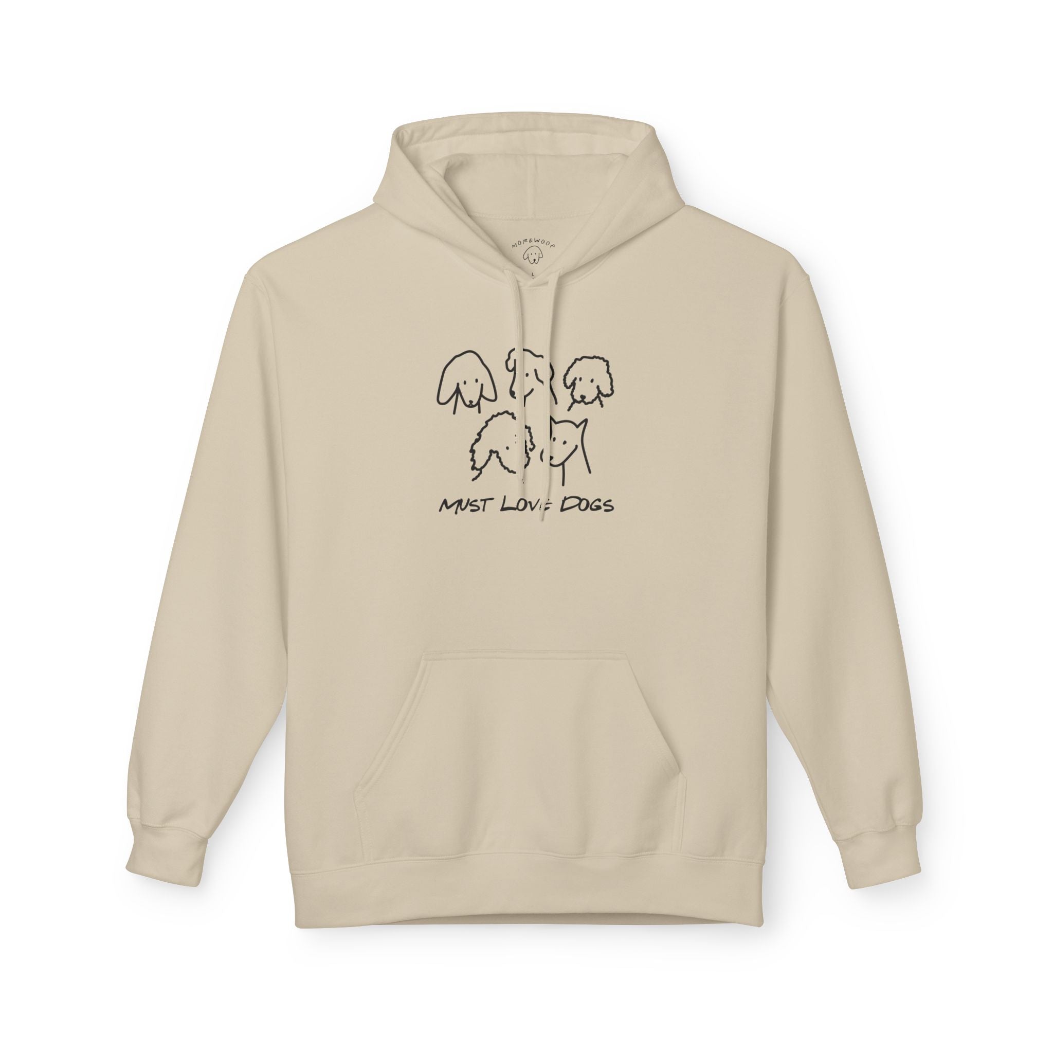 Must Love Dogs | Softstyle Fleece Hoodie