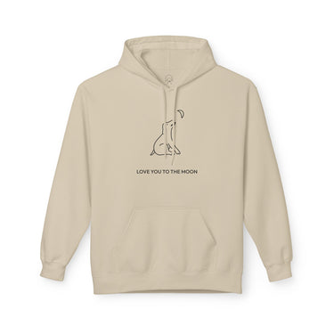 Love You To The Moon | Softstyle Fleece Hoodie