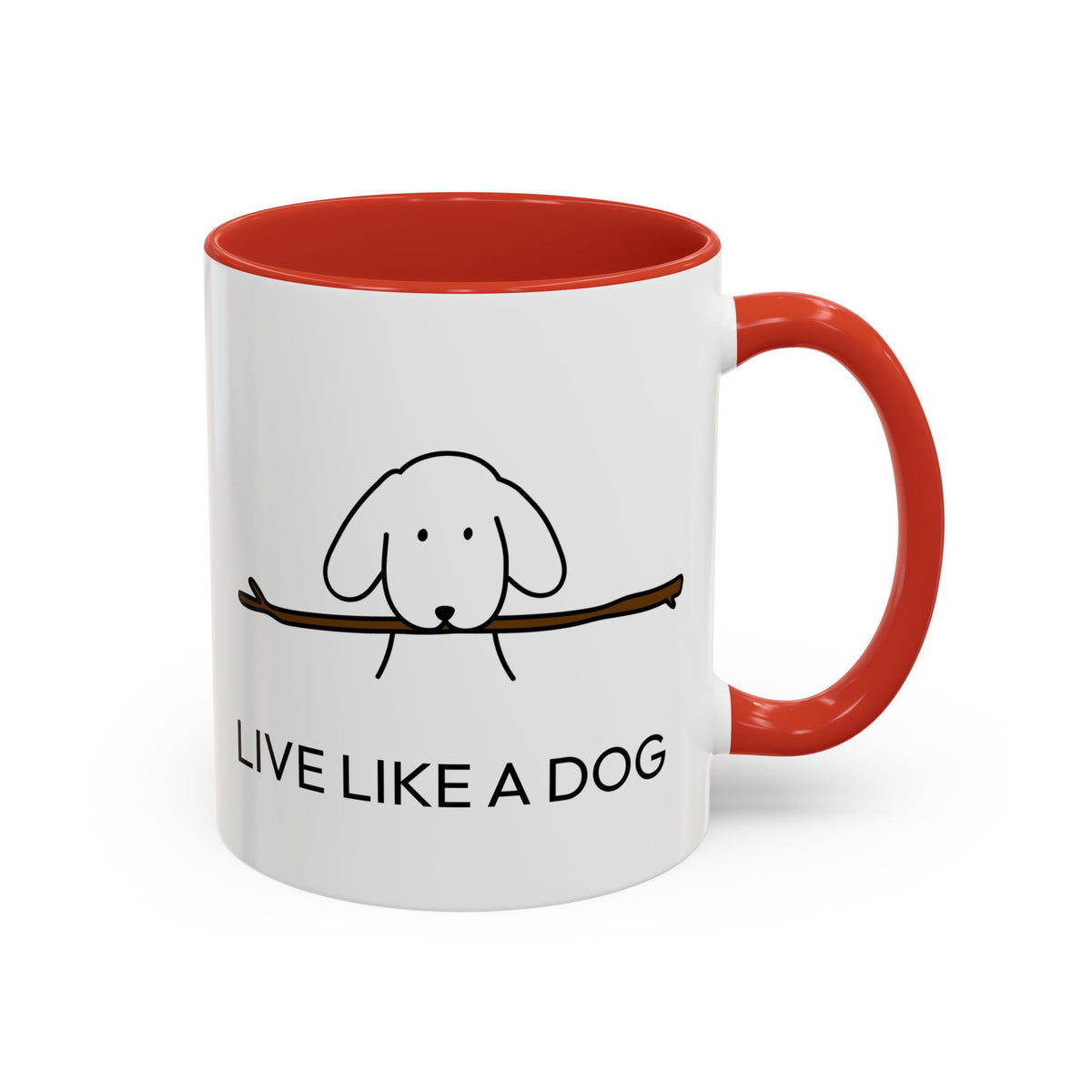 Live Like A Dog | Coffee Mug (11 oz.)