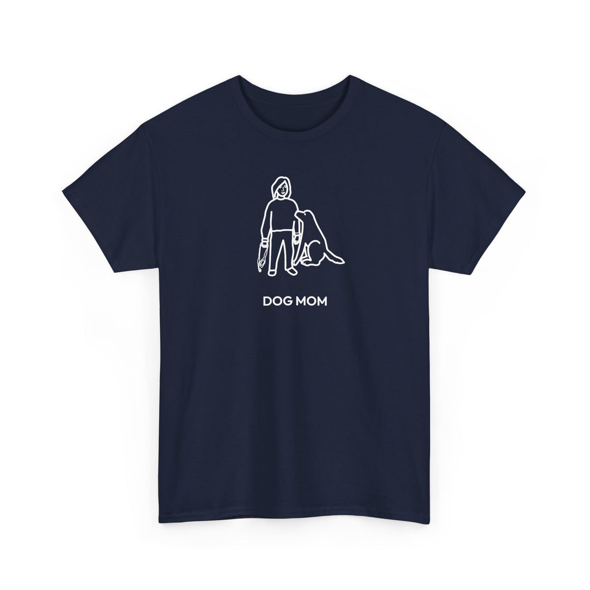Dog Mom | Soft Cotton Tee