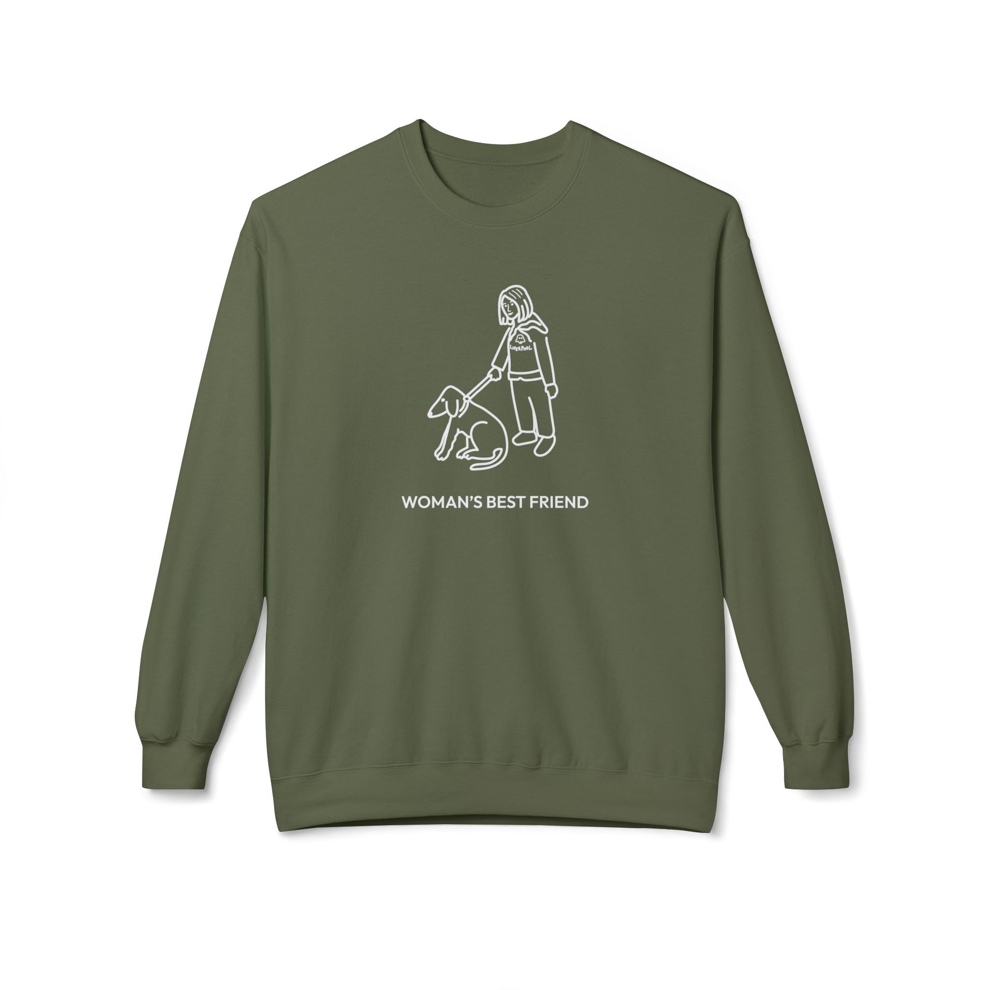Woman's Best Friend | Softstyle Fleece Sweatshirt