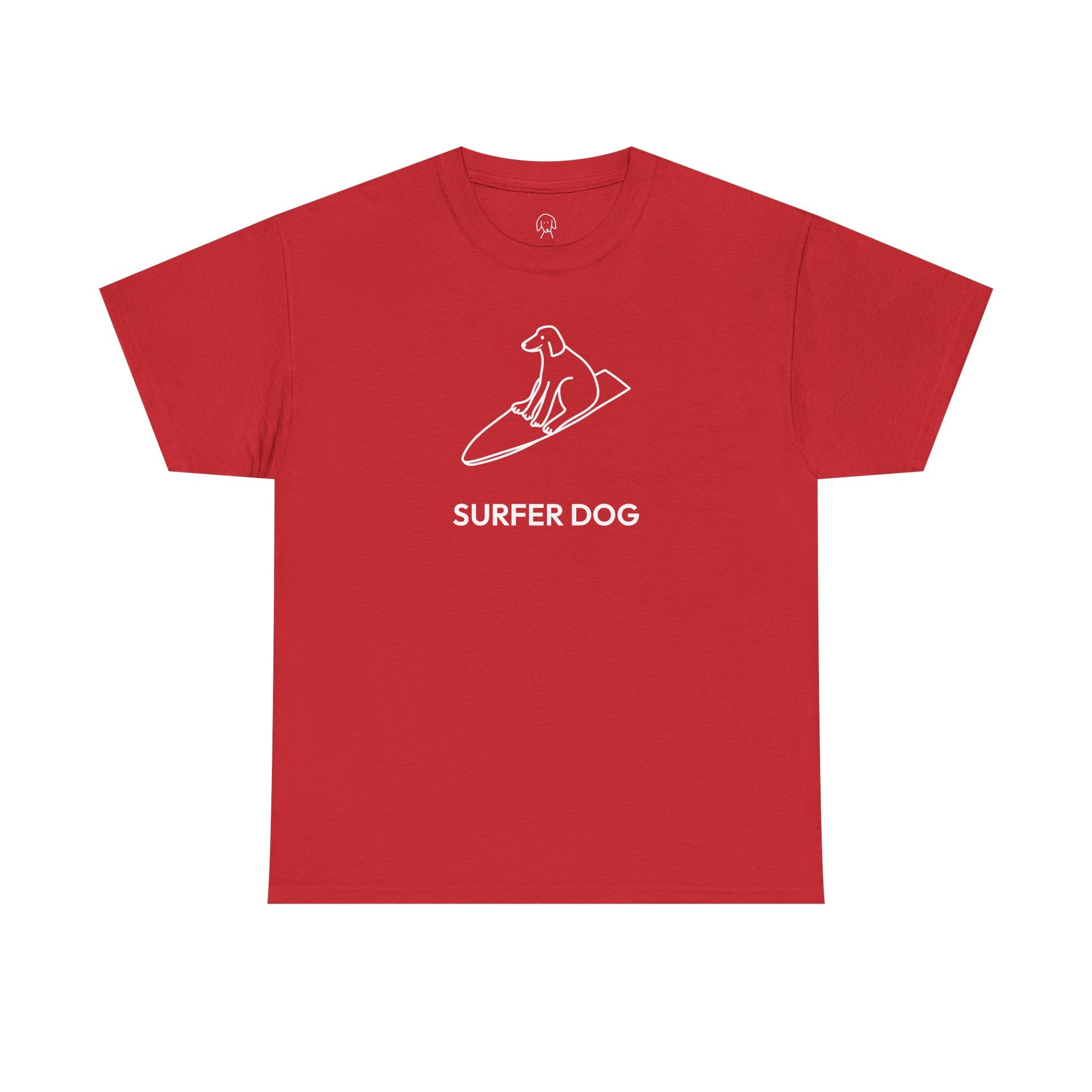 Surfer Dog | Soft Cotton Tee | Summer Collection
