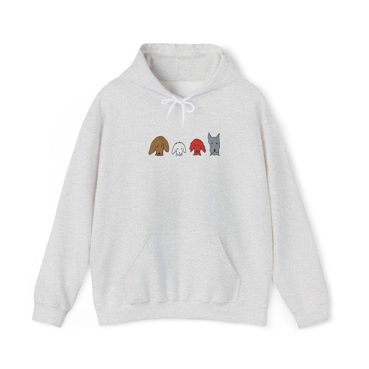 All Dogs Count (No Text) – Embroidered Hoodie