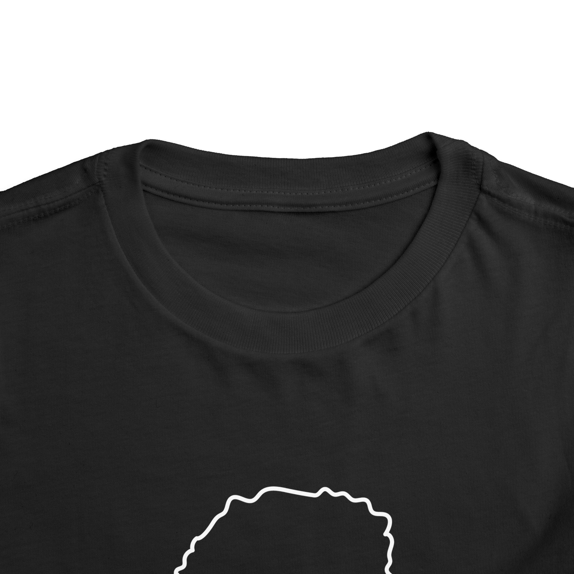 "Curly" |Toddler Short-Sleeved Tee | Face Time Collection