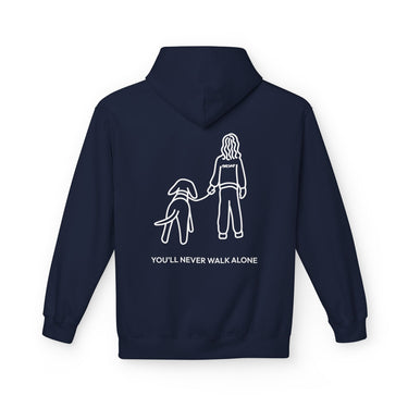 You'll Never Walk Alone (Back Print) | Softstyle Fleece Hoodie