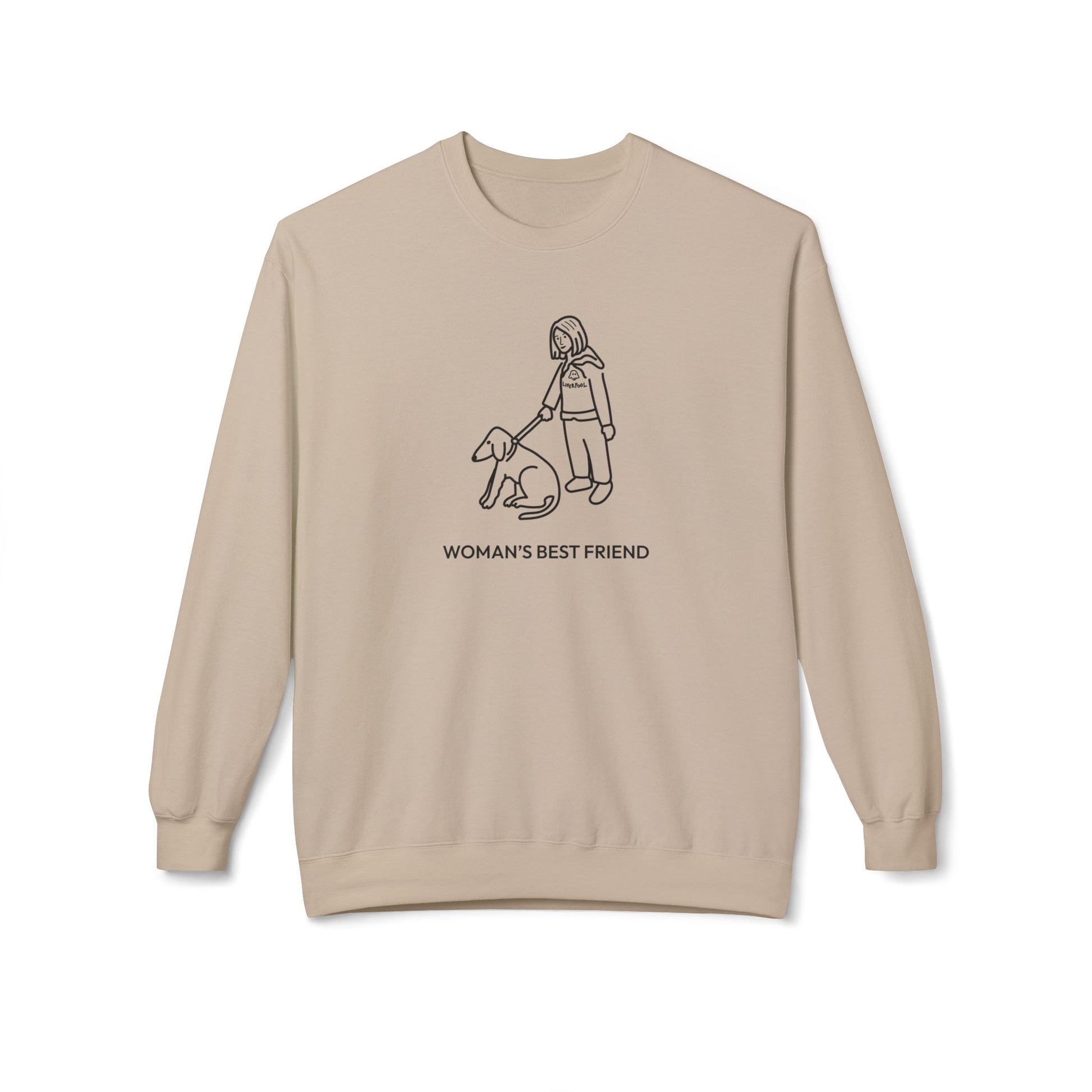 Woman's Best Friend | Softstyle Fleece Sweatshirt