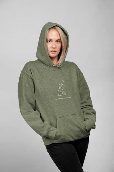 Love You To The Moon And Back | Softstyle Fleece Hoodie | Fall Collection