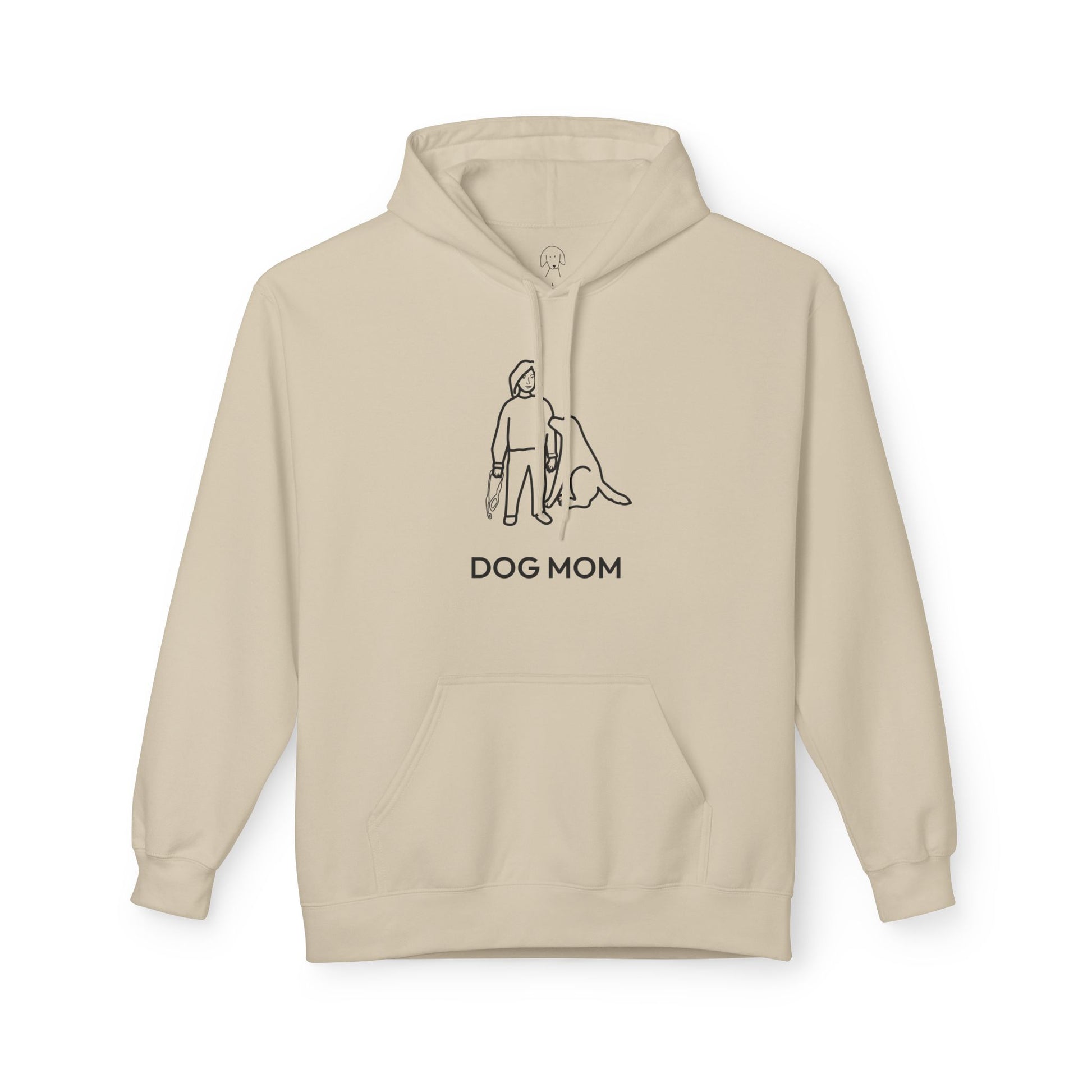 Dog Mom | Softstyle Fleece Hoodie