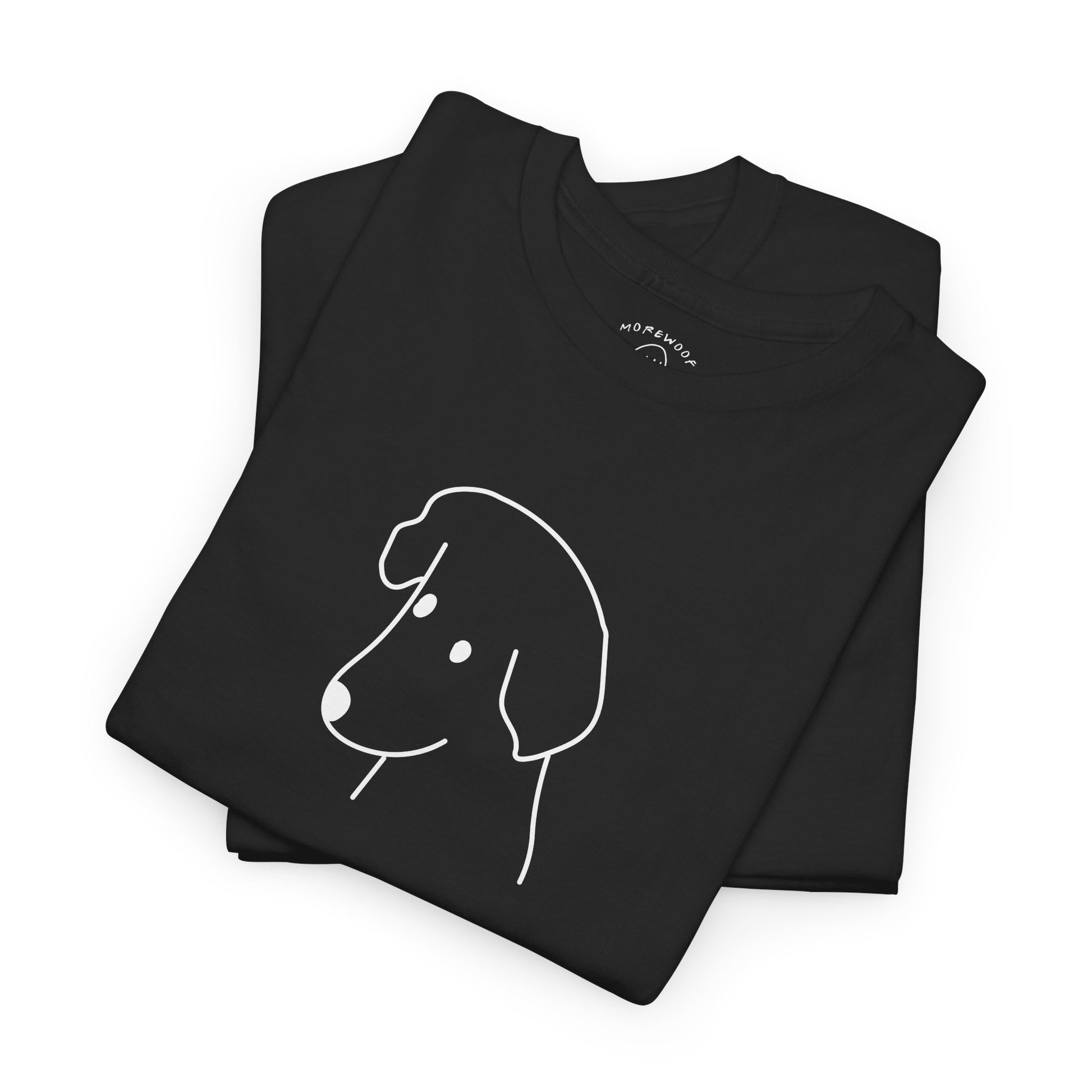 "Happy Dog" | Soft Cotton Tee | Face Time Collection