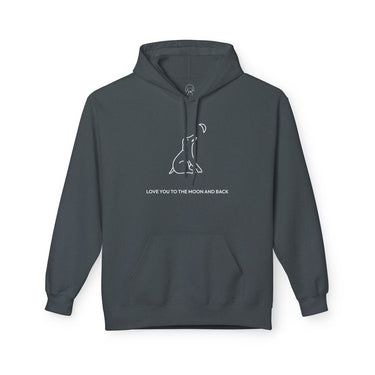 Love You To The Moon And Back | Softstyle Fleece Hoodie | Fall Collection