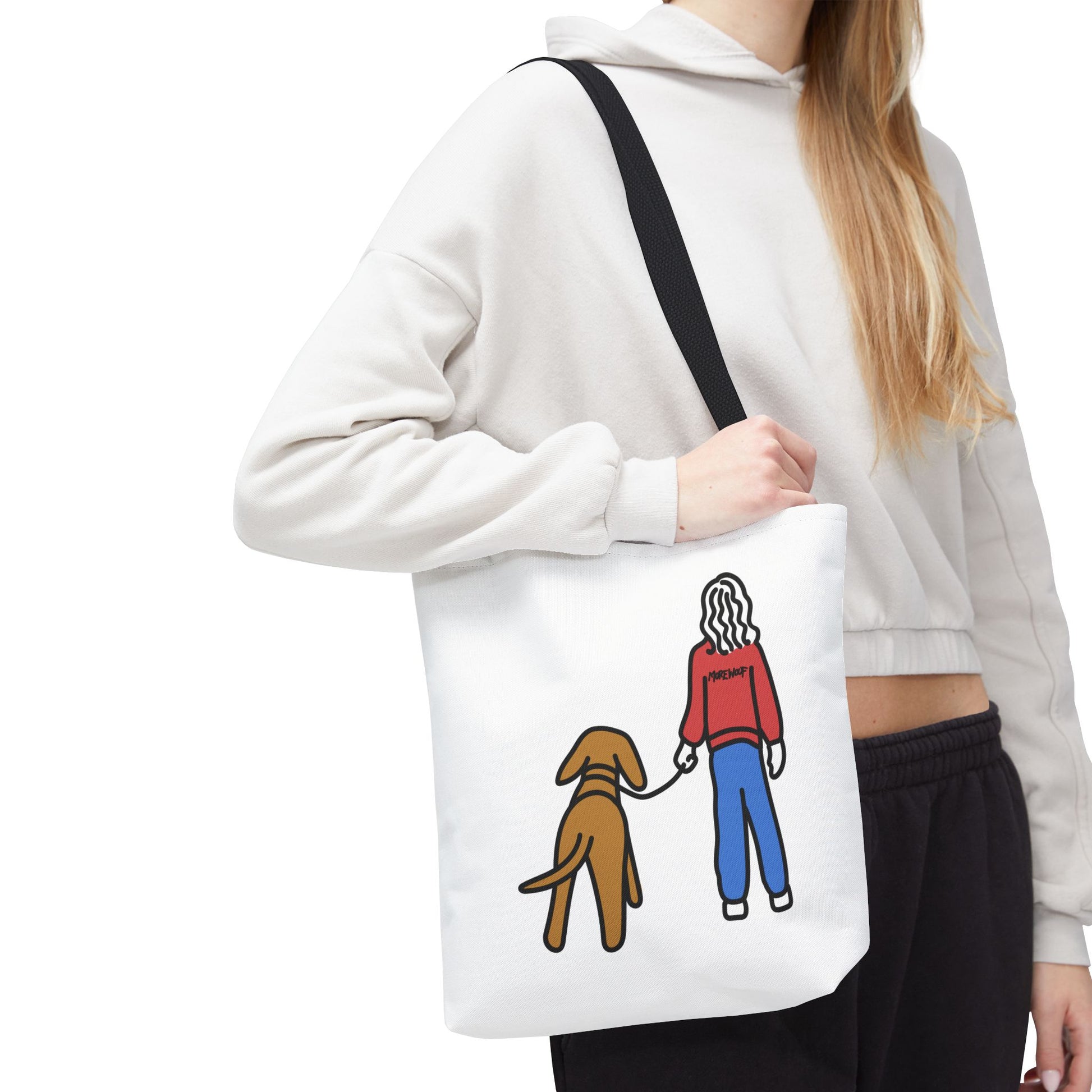 Dog Lover Tote Bag | "You'll Never Walk Alone" | Color Collection