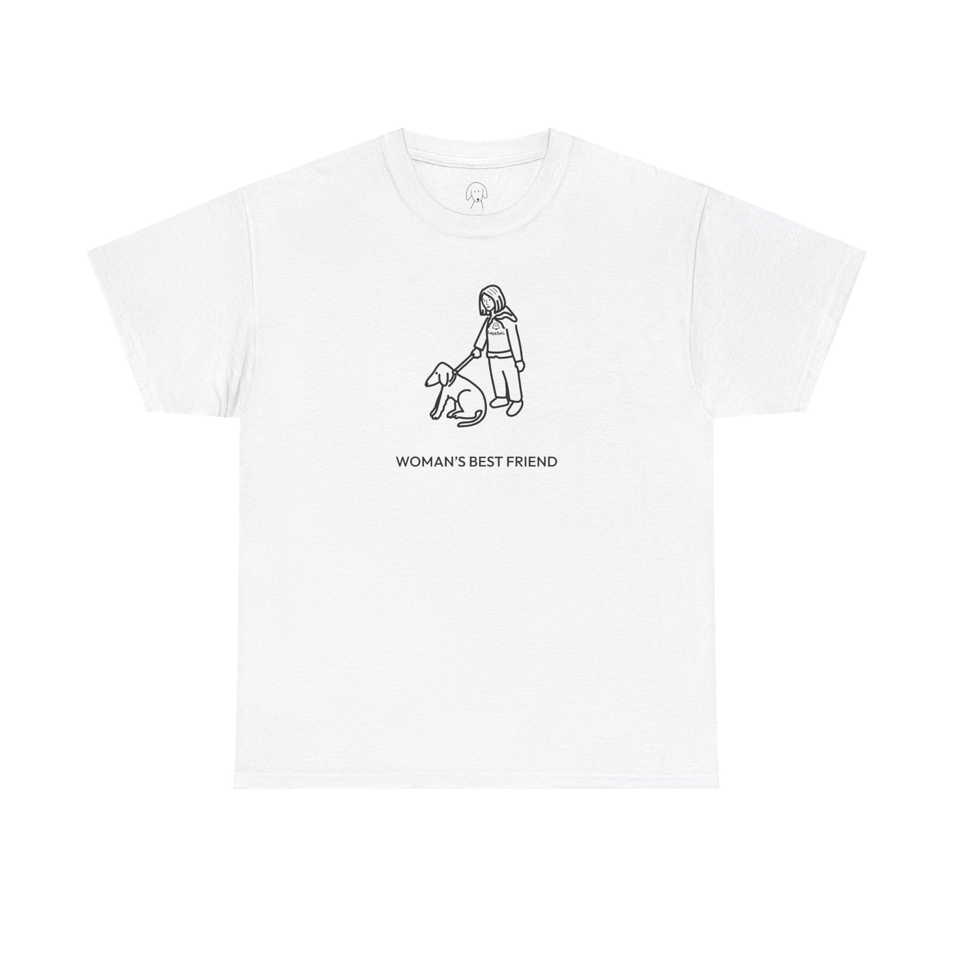 Woman's Best Friend | Soft Cotton Tee