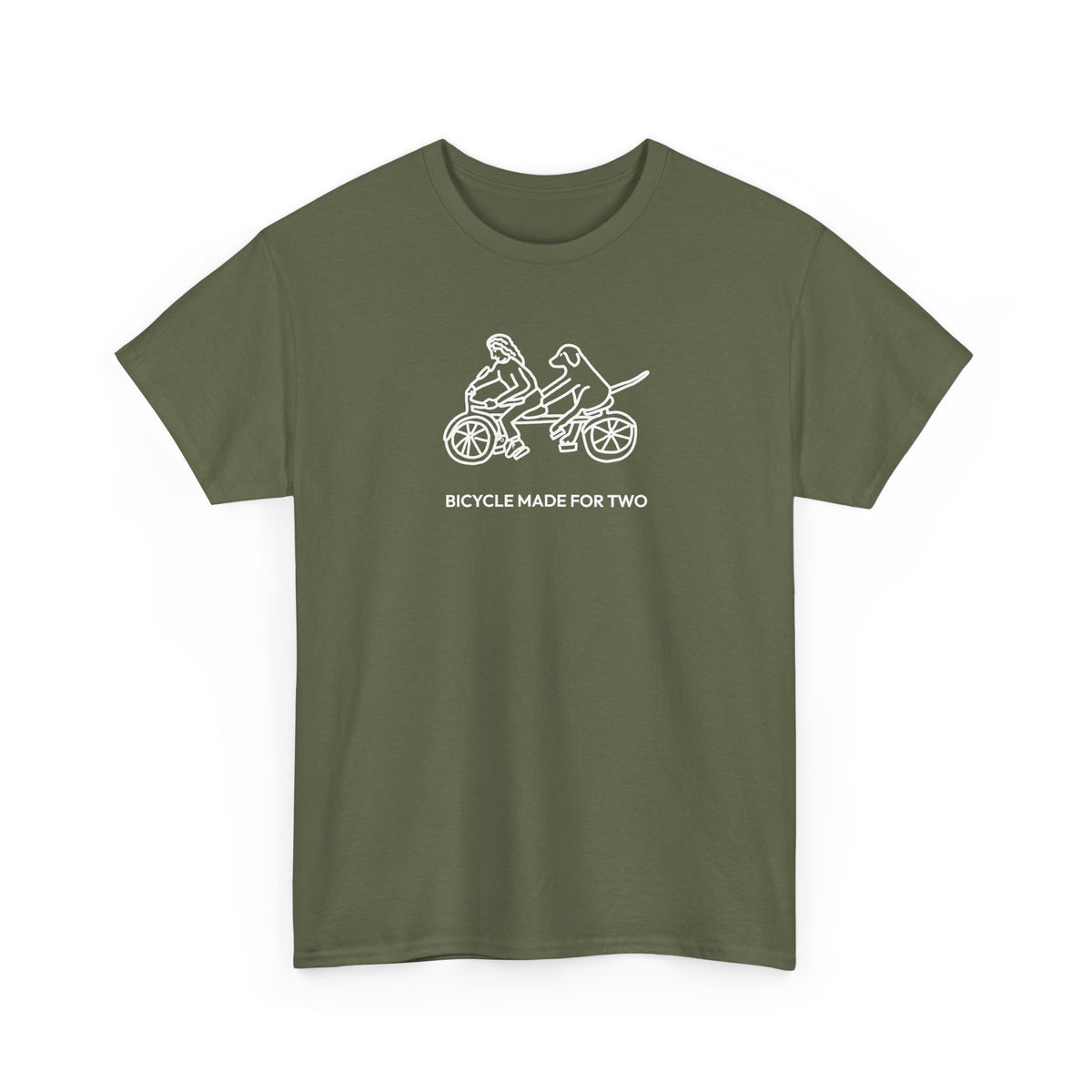 Bicycle Made For Two | Soft Cotton Tee | Spring Collection