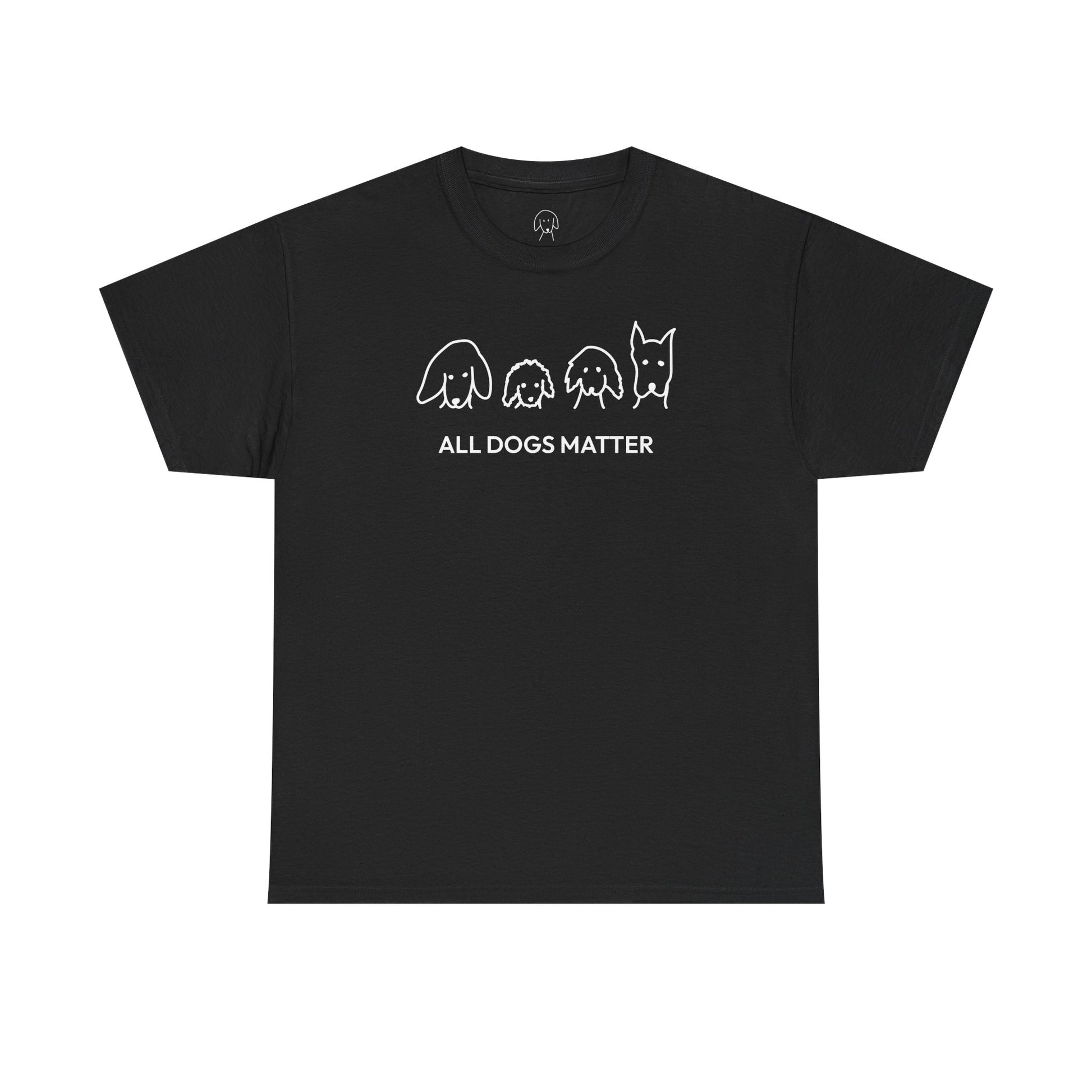 All Dogs Matter | Soft Cotton Tee | Rescue Collection