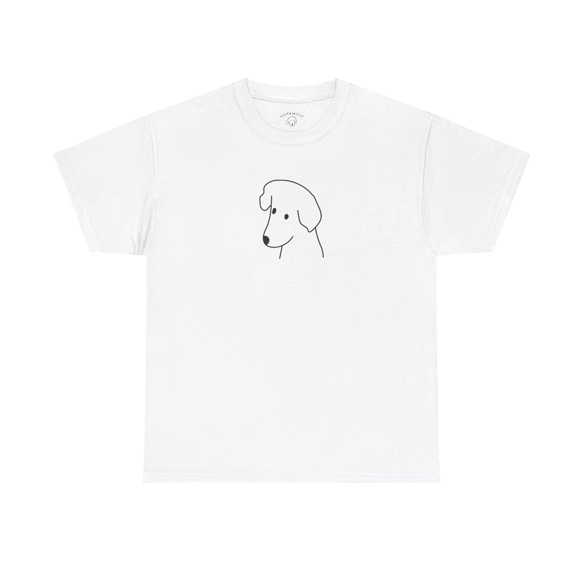"Happy Dog" | Soft Cotton Tee | Face Time Collection