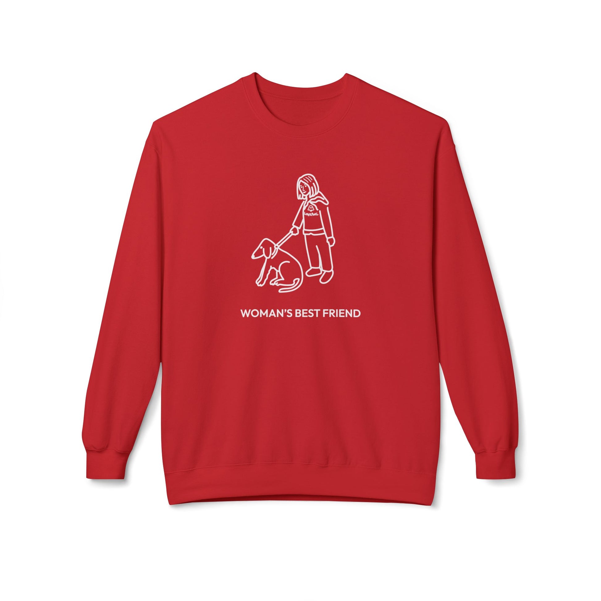 Woman's Best Friend | Softstyle Fleece Sweatshirt