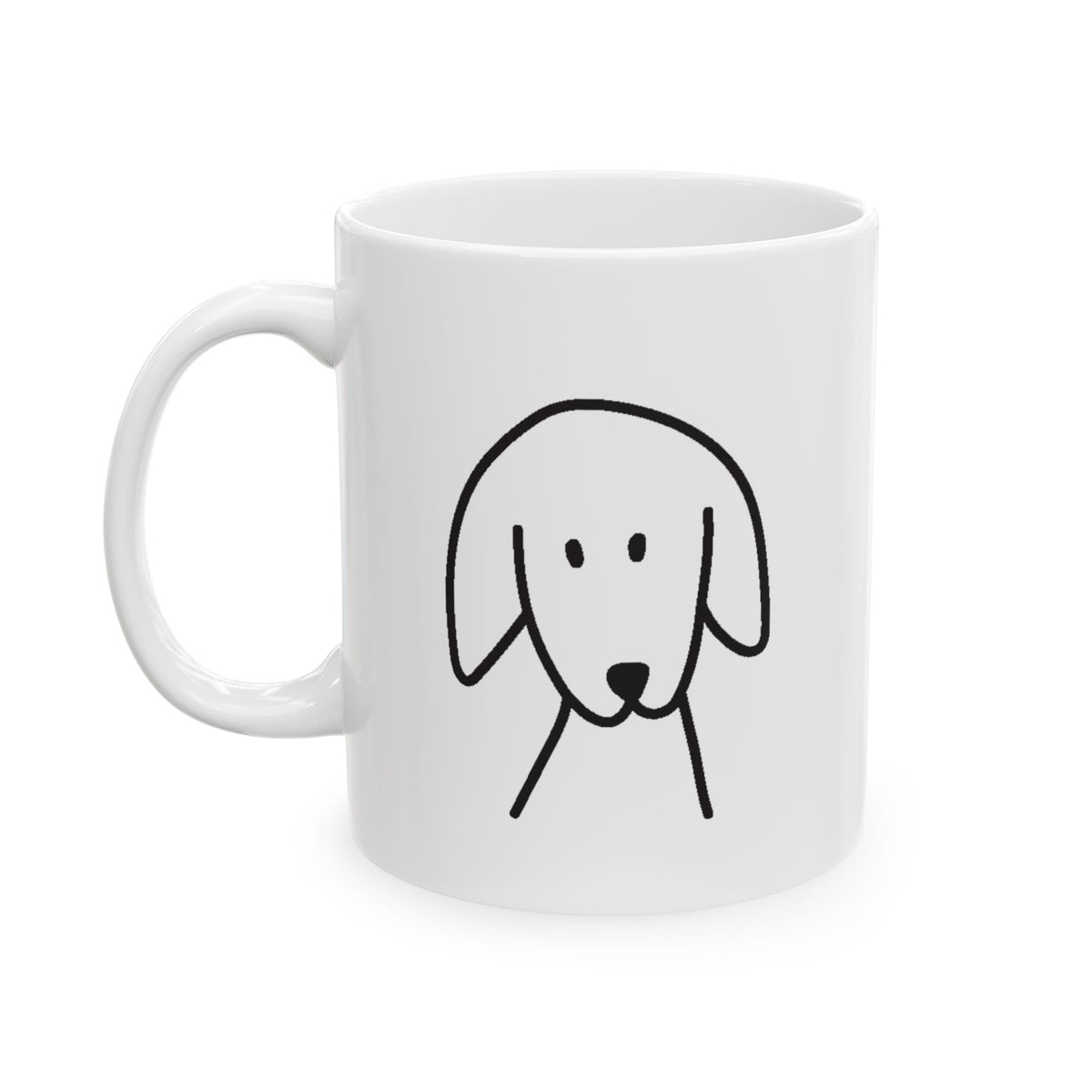 "Eat Sleep Woof Repeat" | Inspirational Quote Coffee Mug (11oz)