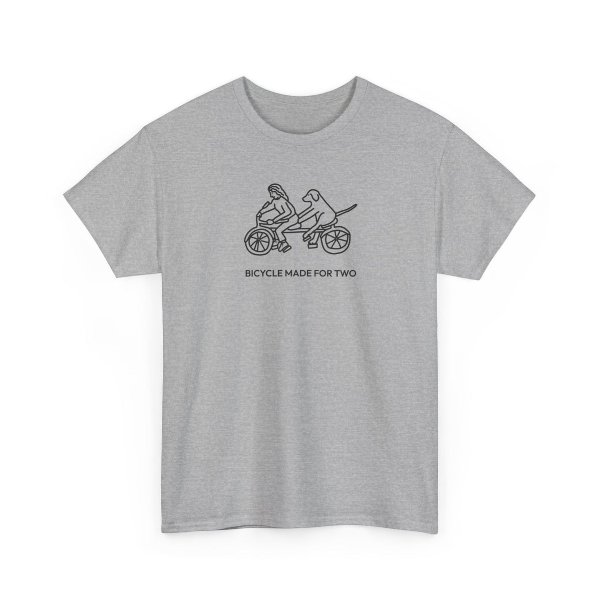 Bicycle Made For Two | Soft Cotton Tee | Spring Collection