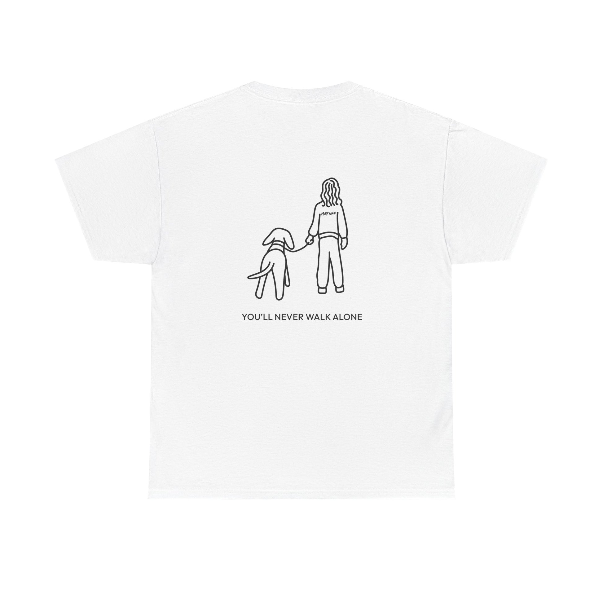 You'll Never Walk Alone (Back Print) | Soft Cotton Tee
