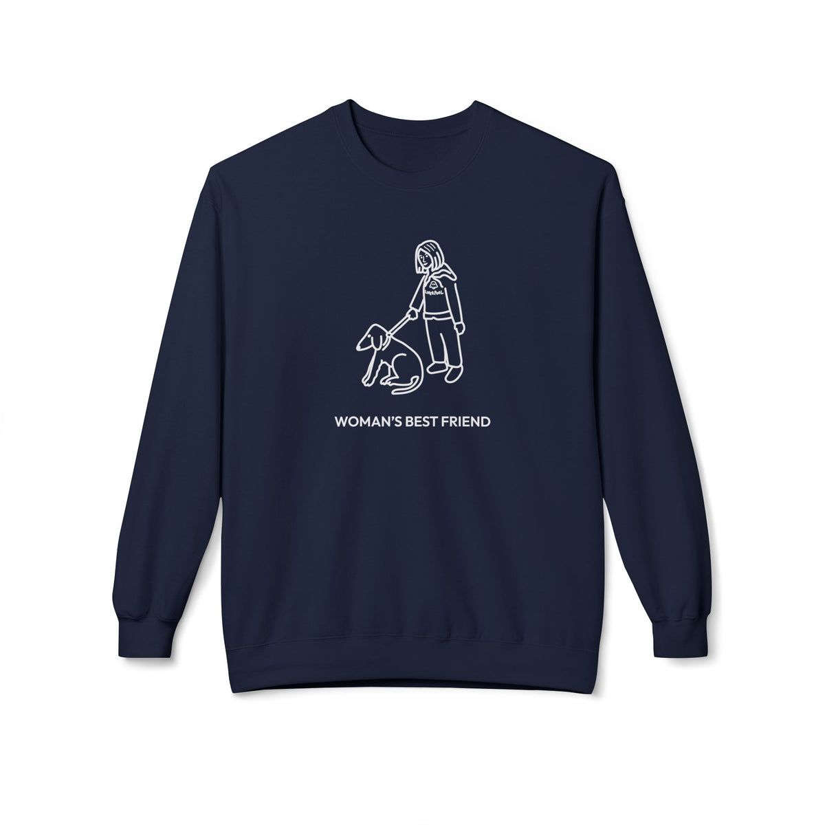 Woman's Best Friend | Soft Fleece Sweatshirt