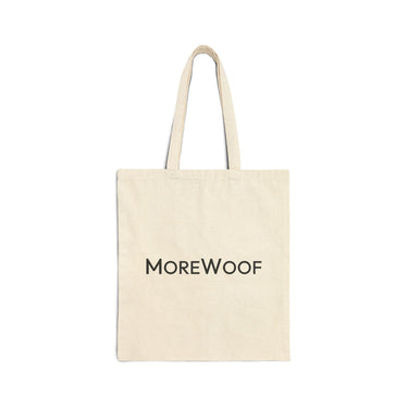 MoreWoof Classic Cotton Canvas Tote Bag