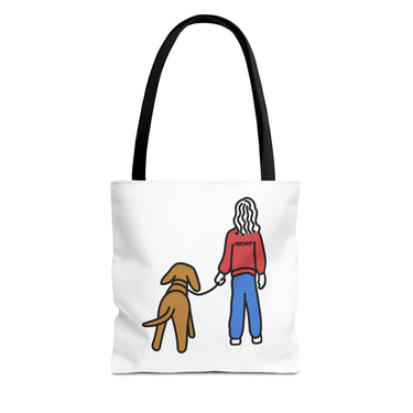 Dog Lover Tote Bag | "You'll Never Walk Alone" | Color Collection