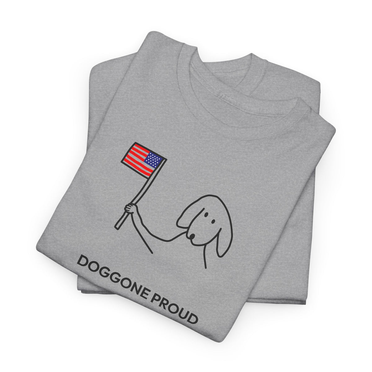Doggone Proud | Soft Cotton Tee | Color Collection