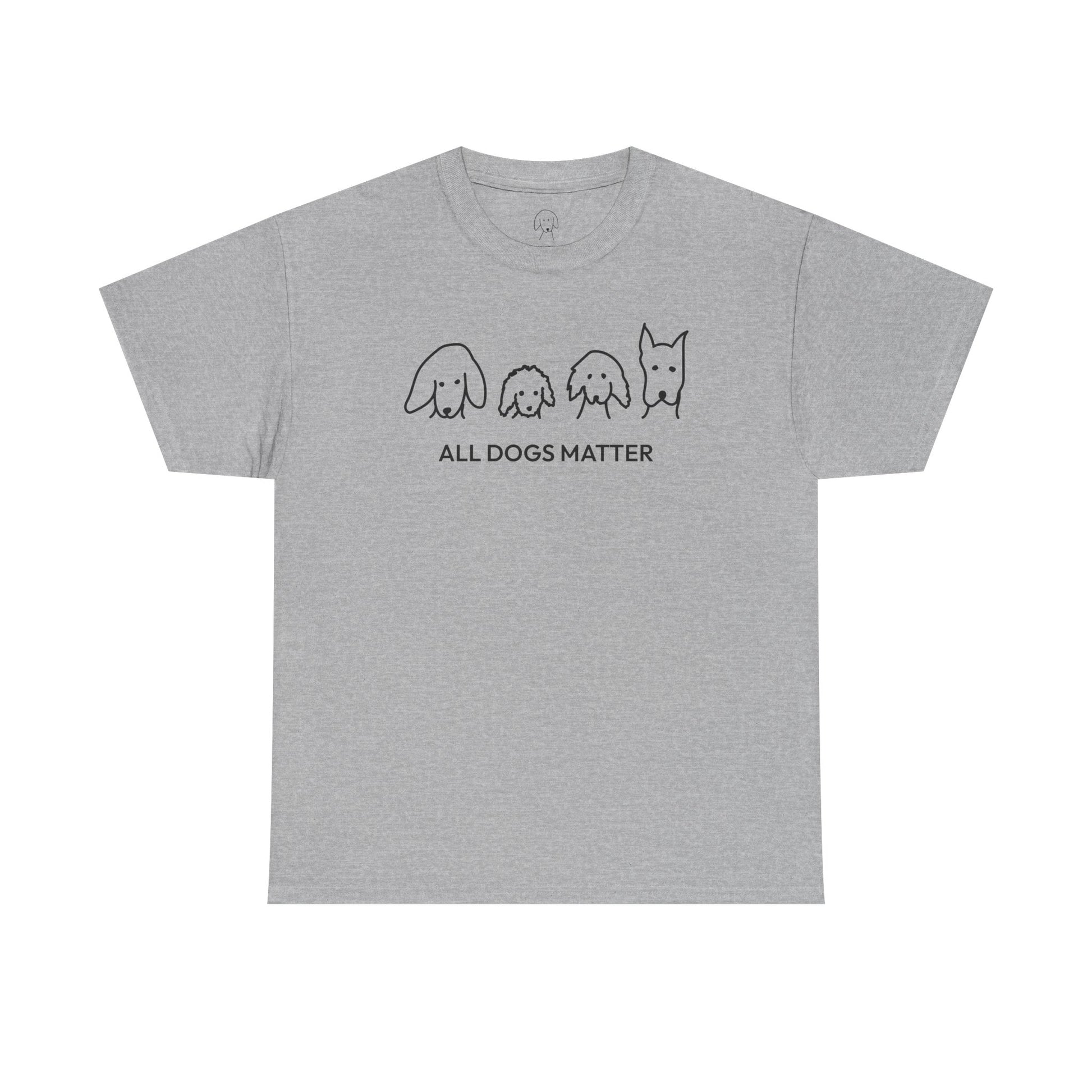 All Dogs Matter | Soft Cotton Tee | Rescue Collection