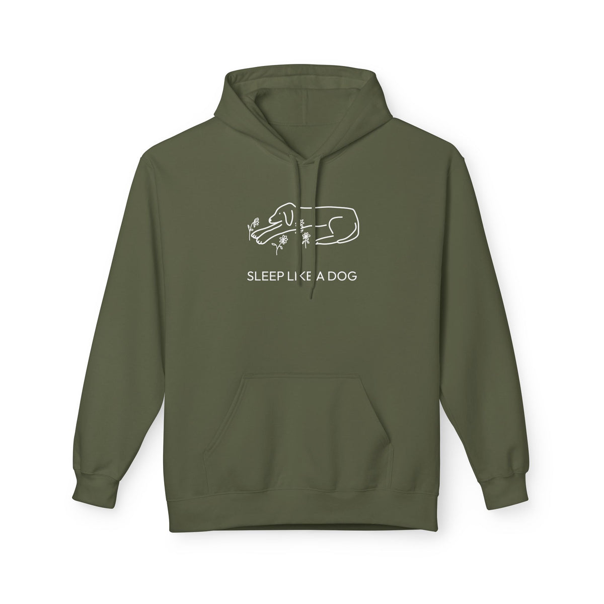 Sleep Like a Dog | Soft Fleece Hoodie
