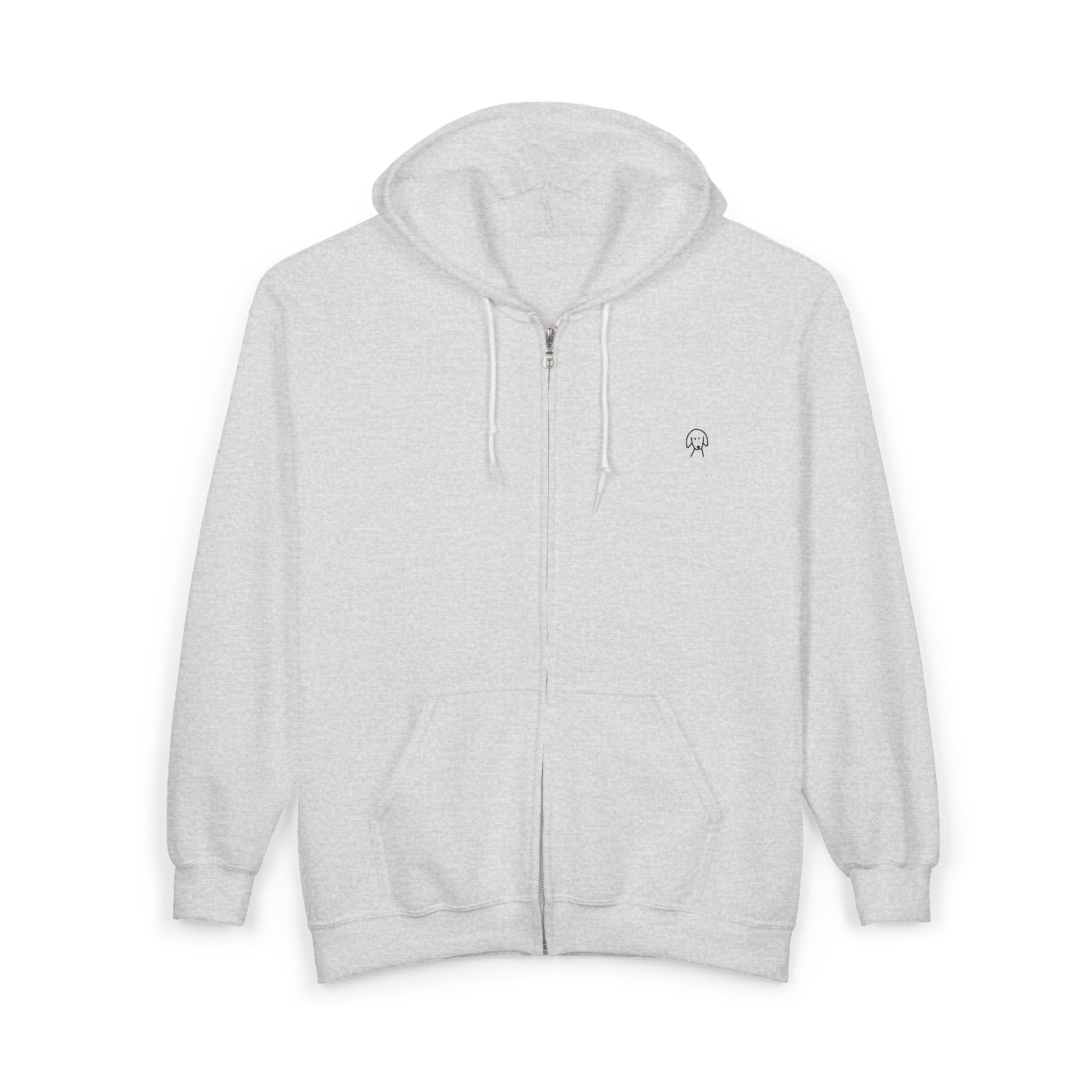 Better Together (Back Print) | MoreWoof Full Zip Hoodie