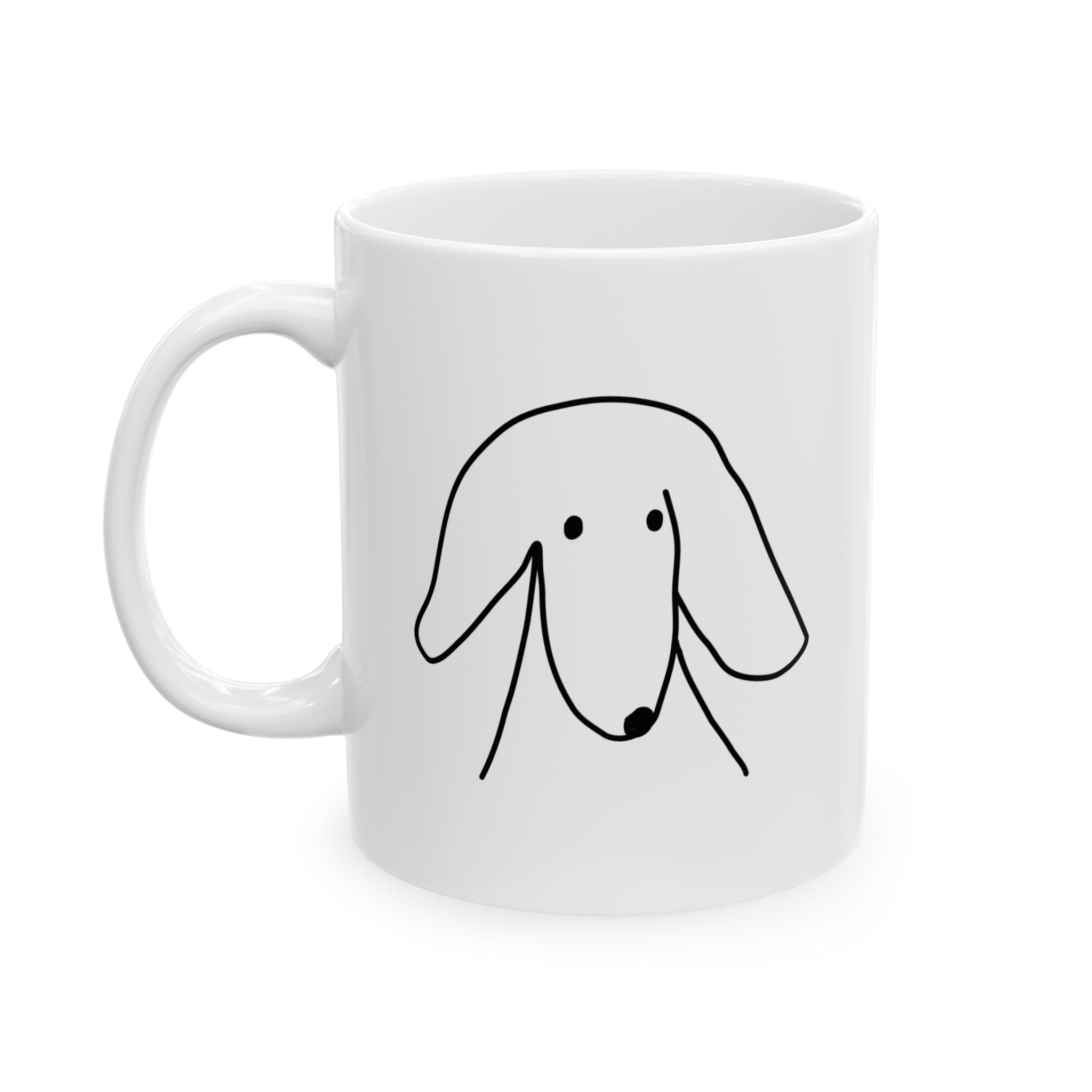 "No matter how much time we have with our dogs... " Ceramic Mug 11oz