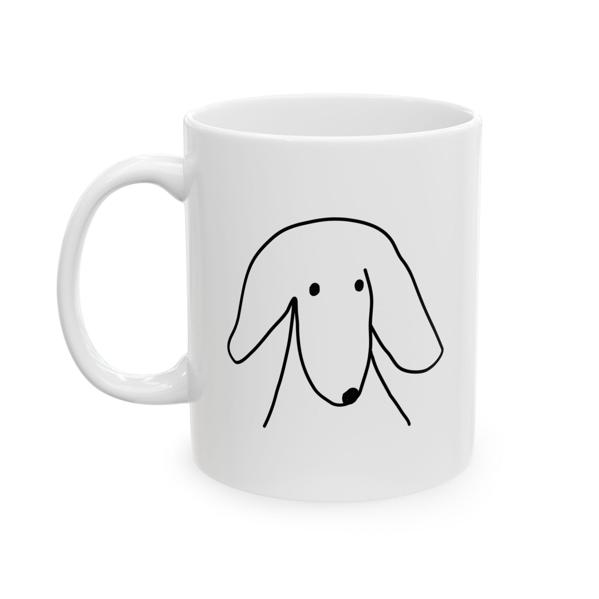 "No matter how much time we have with our dogs... " Ceramic Mug 11oz