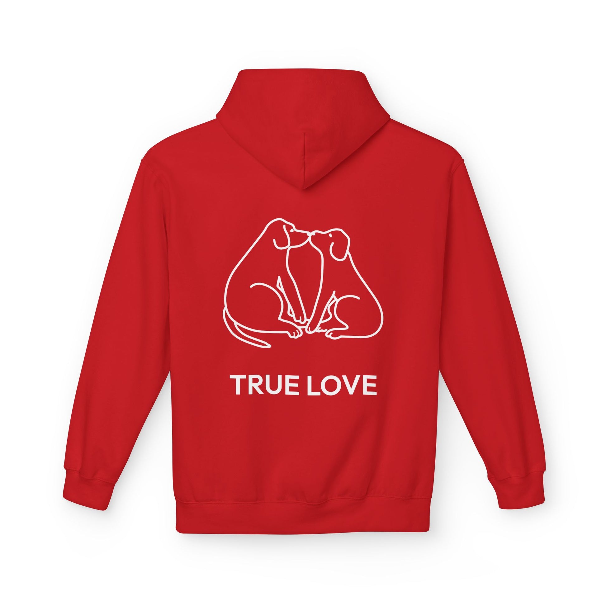 True Love — Softstyle Fleece Hoodie (Back Print)