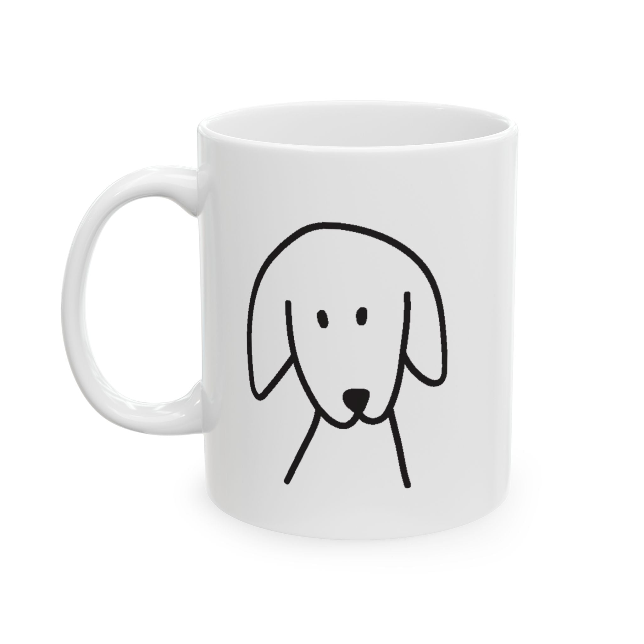"Dog Hugs Are The Best" | Inspirational Quote Coffee Mug (11oz)