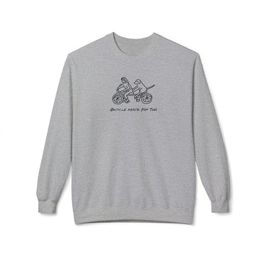 Bicycle Made For Two | Softstyle Fleece Sweatshirt | Spring Collection