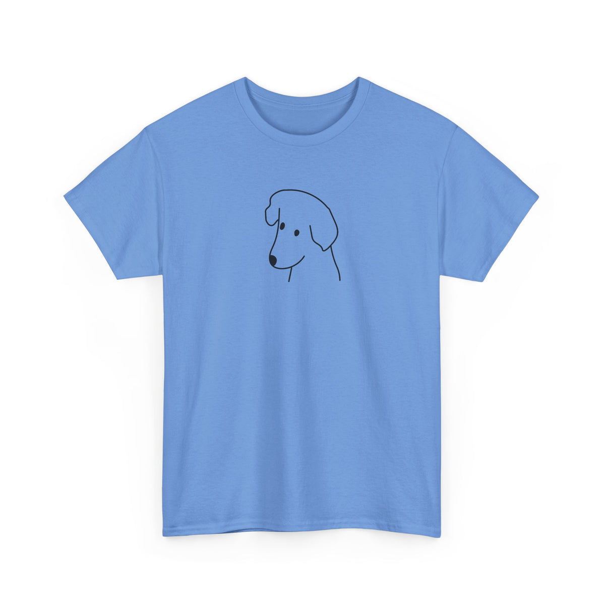 "Happy Dog" | Soft Cotton Tee | Face Time Collection