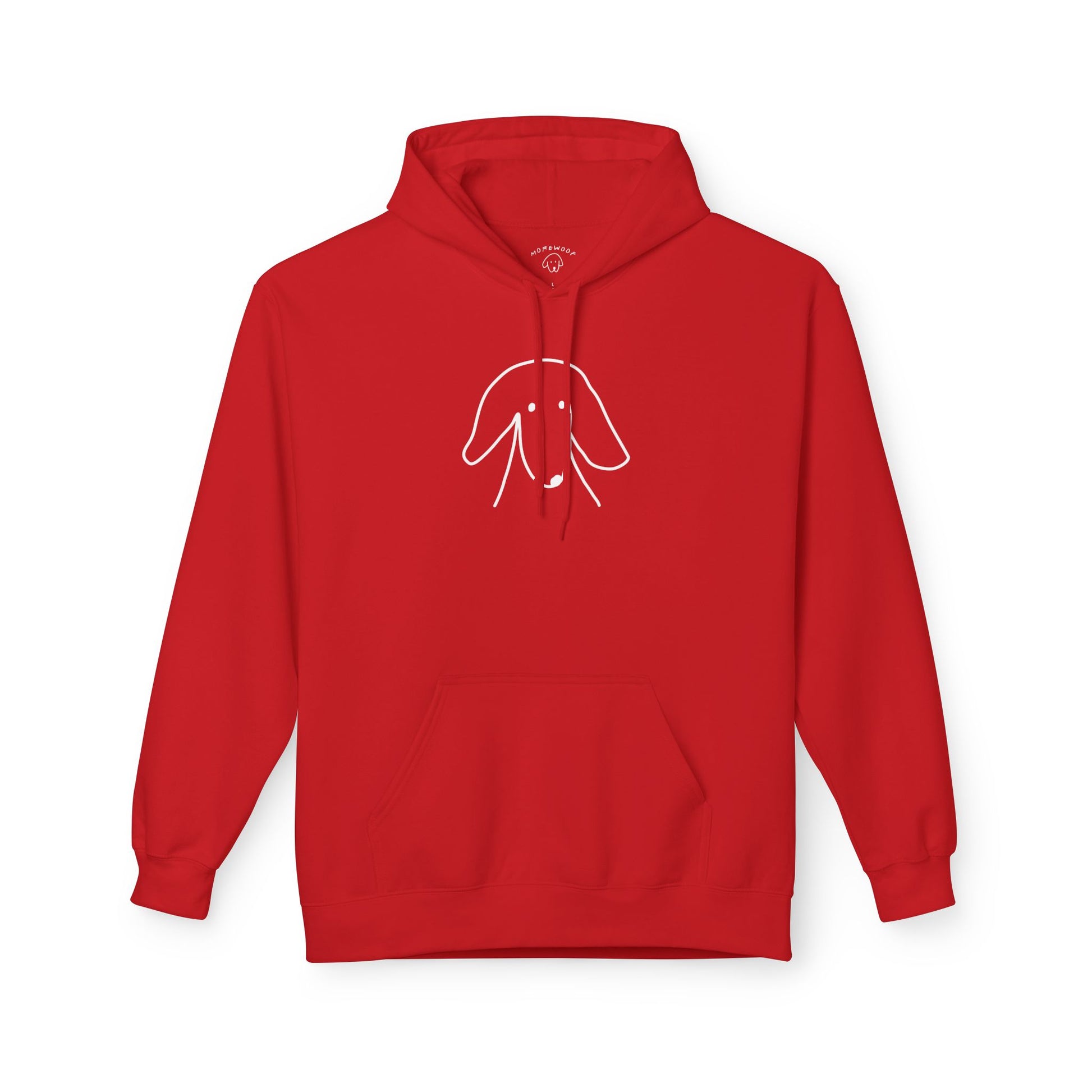 "Sideways Glance" | Softstyle Fleece Hoodie | Face Time Collection