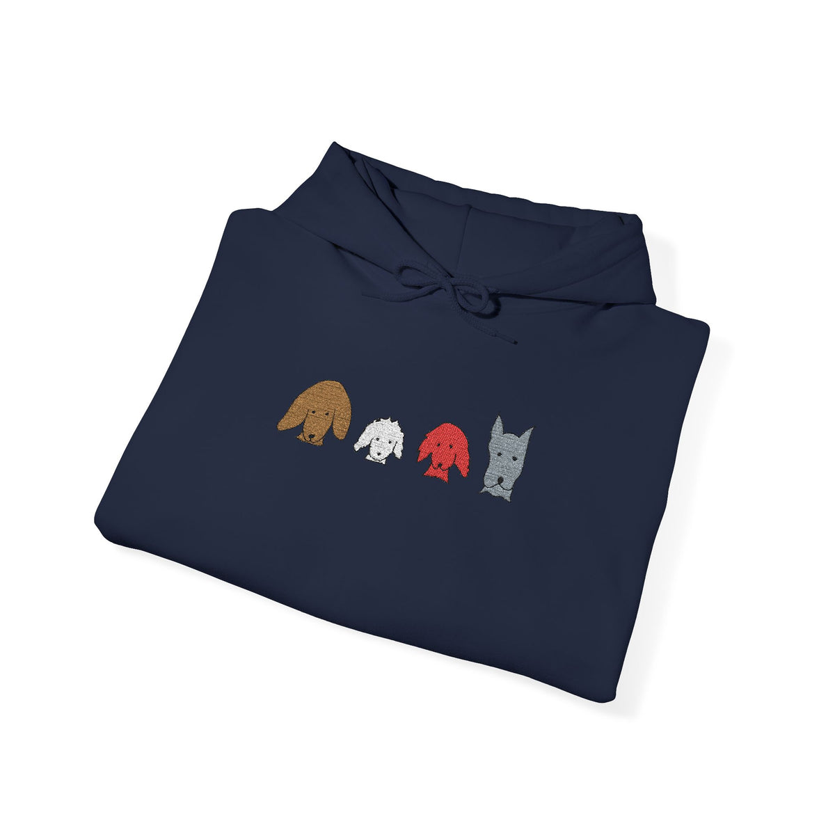 All Dogs Count (No Text) – Embroidered Hoodie