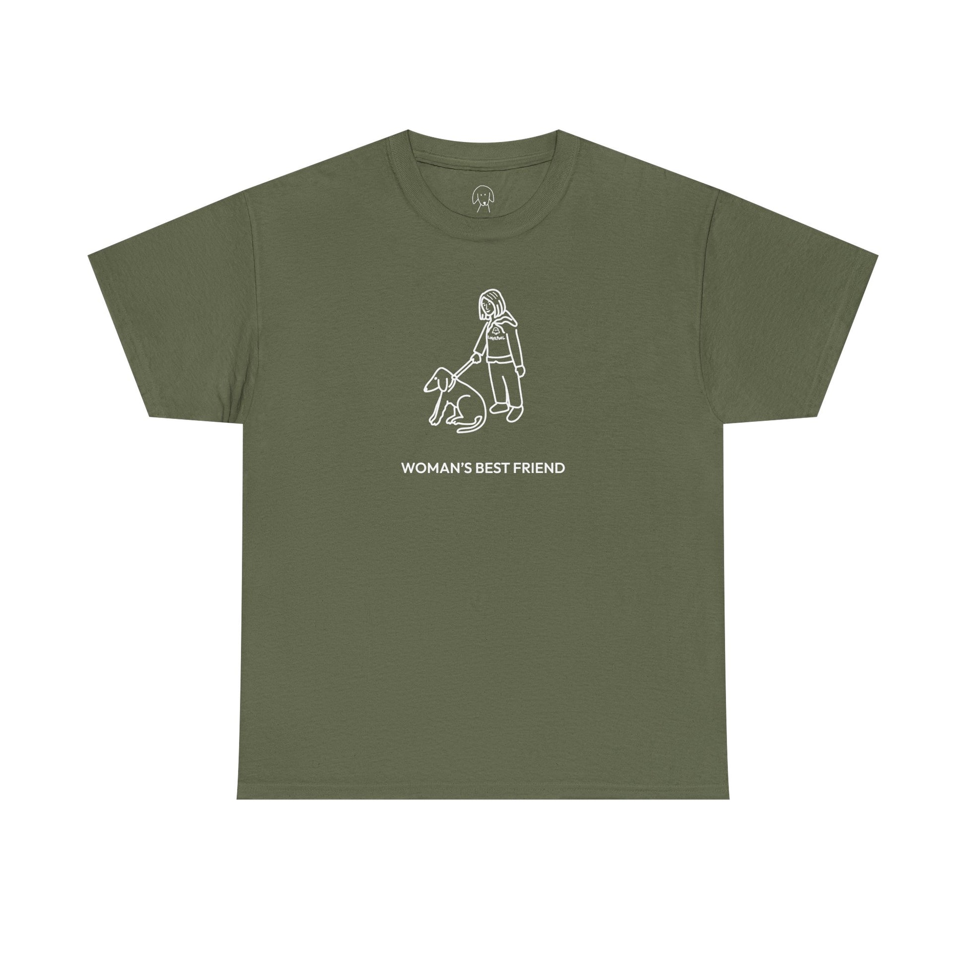 Woman's Best Friend | Soft Cotton Tee