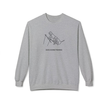 Dog Gone Fishing | Softstyle Fleece Sweatshirt | Summer Collection