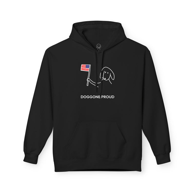 MoreWoof Doggone Proud hoodie, Black