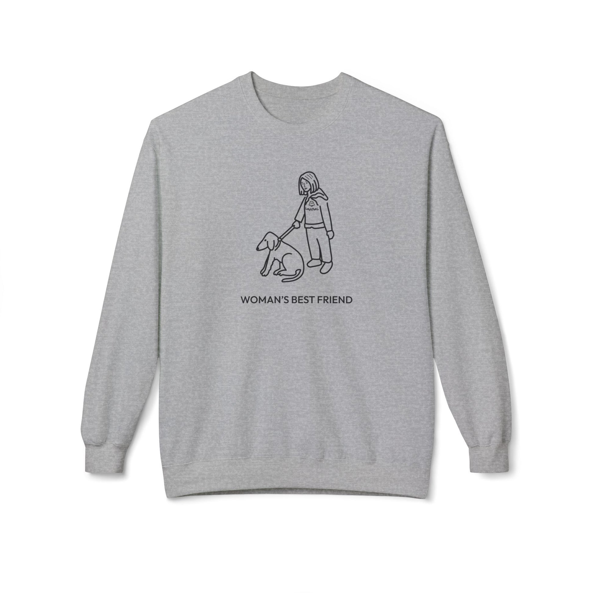 Woman's Best Friend | Softstyle Fleece Sweatshirt