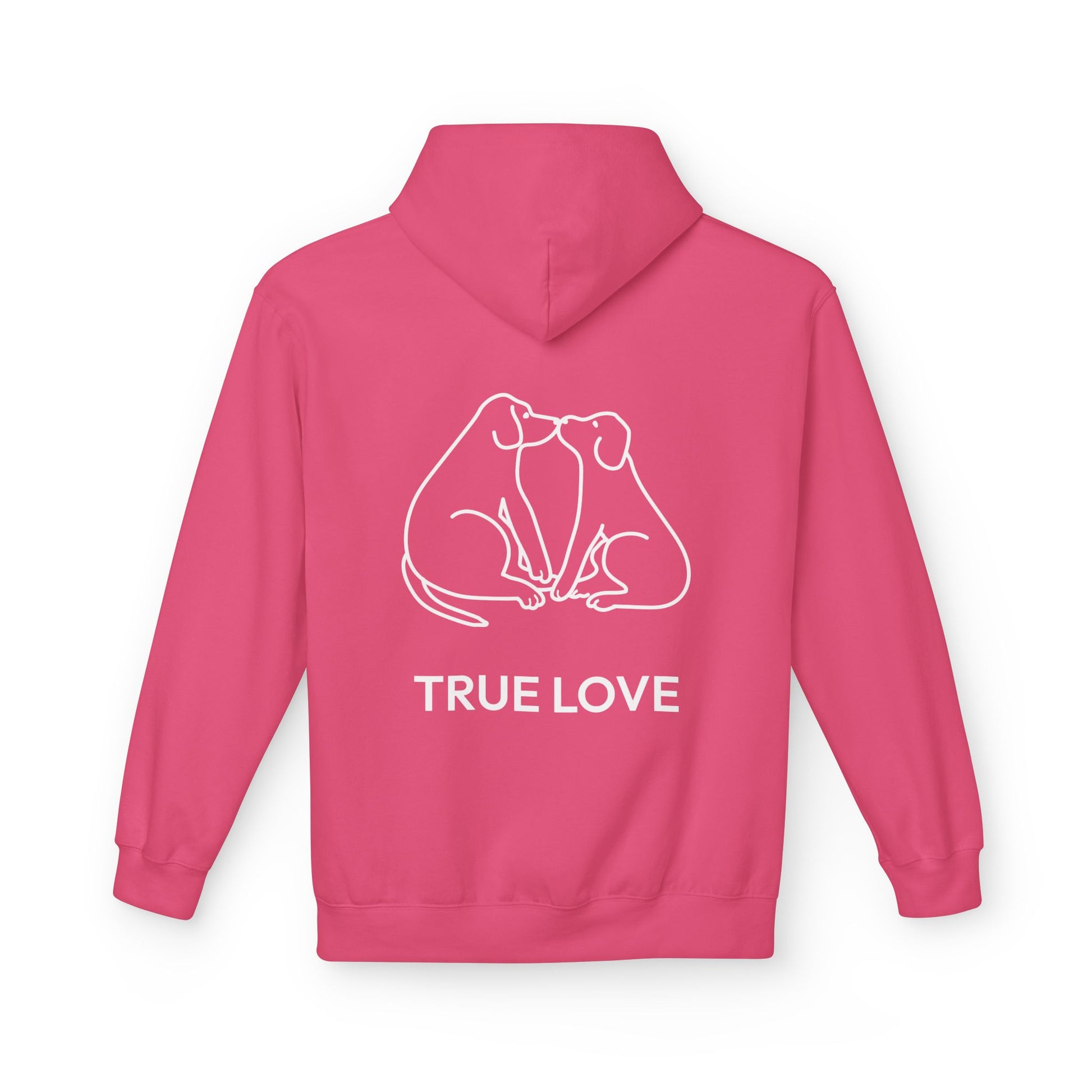 True Love — Softstyle Fleece Hoodie (Back Print)