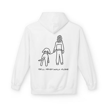 You'll Never Walk Alone (Back Print) | Softstyle Fleece Hoodie