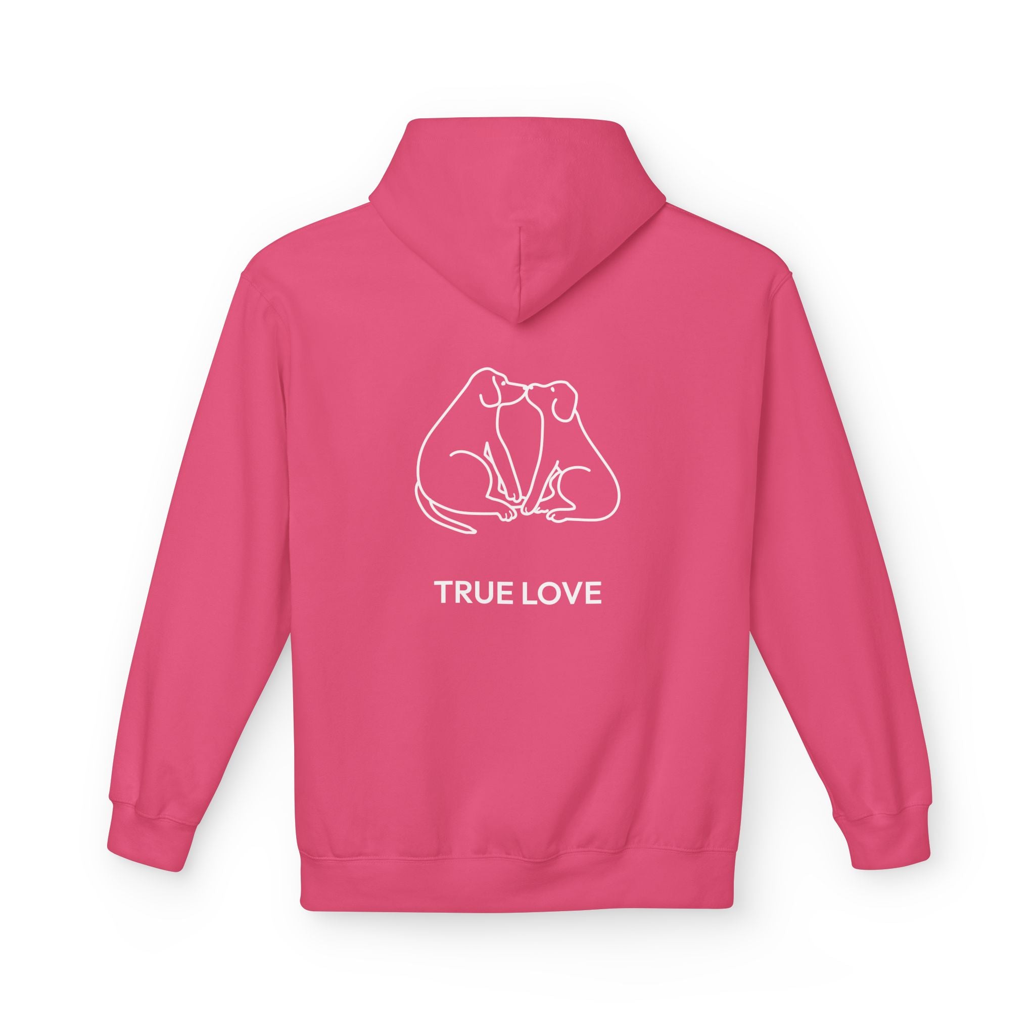 True Love | Softstyle Fleece Hoodie (Back Print)