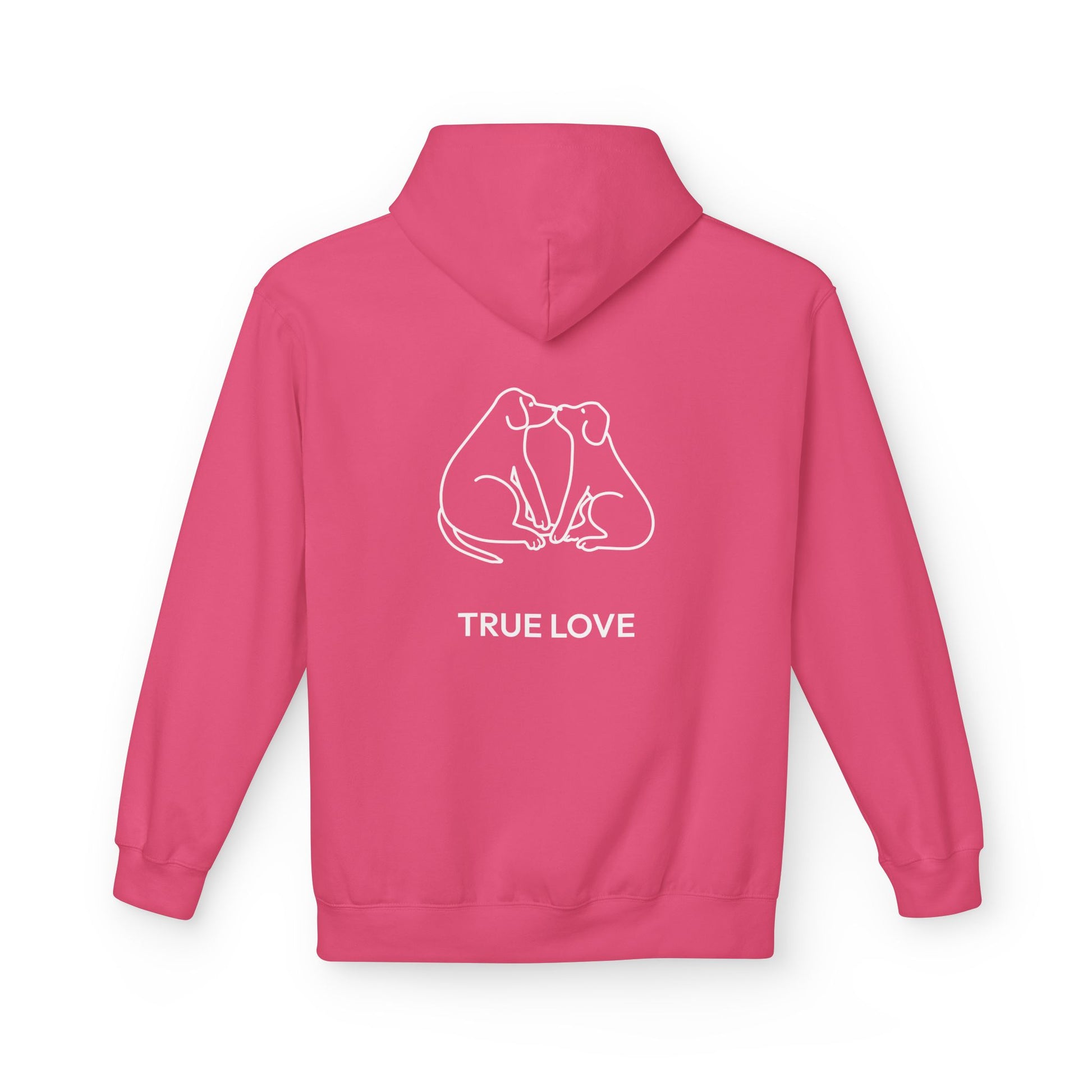 True Love — Softstyle Fleece Hoodie (Back Print)