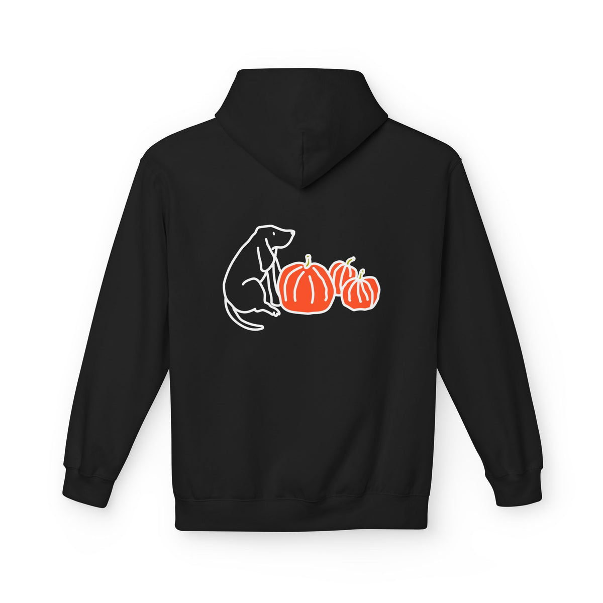 Pumpkin Patch | Soft Fleece Hoodie (Back Print) | Color Collection | Fall Collection