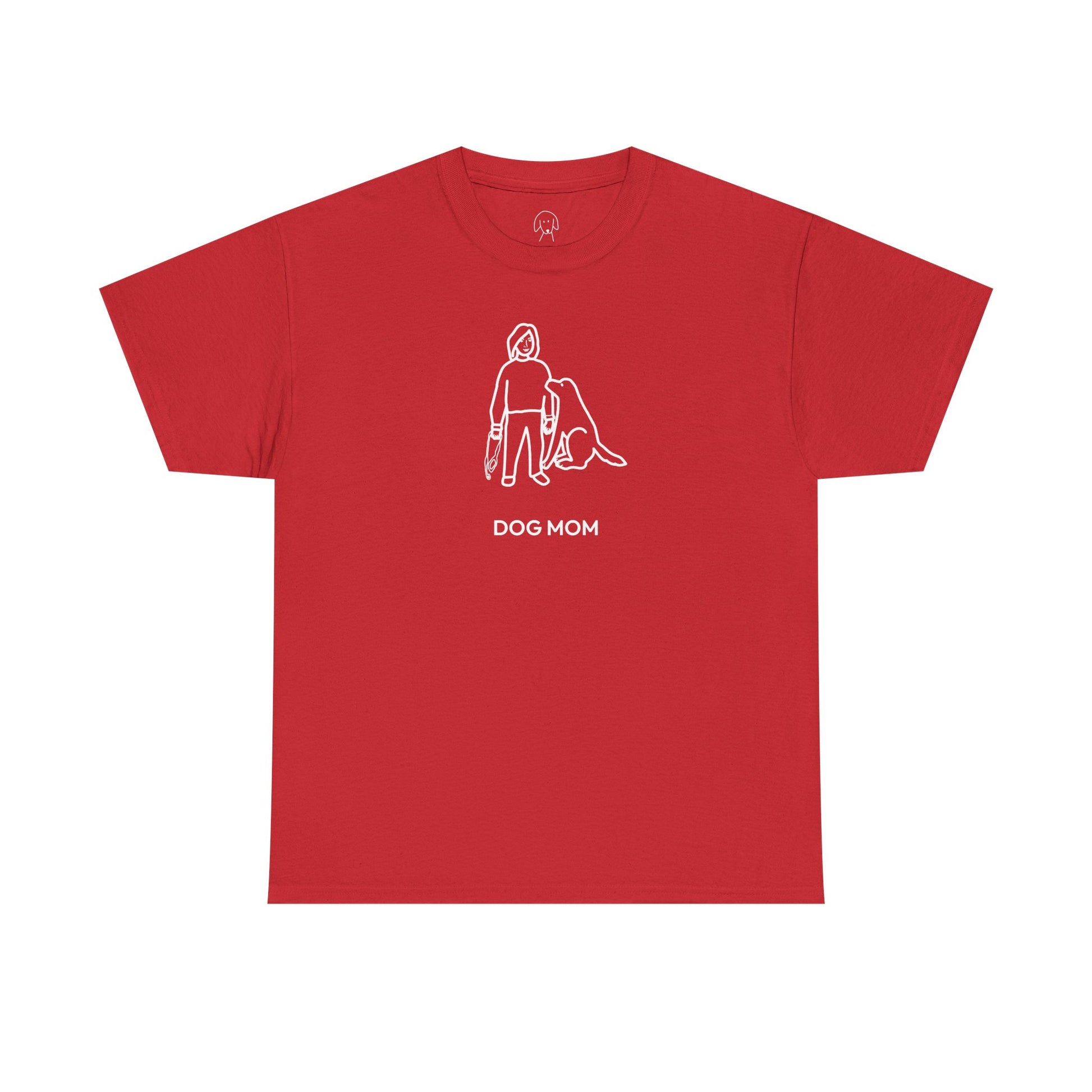 Dog Mom | Soft Cotton Tee